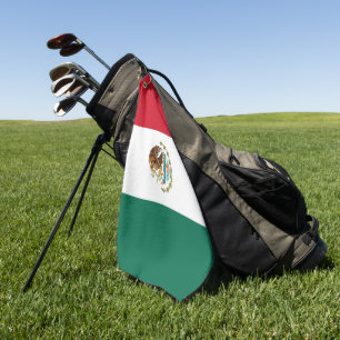 Mexican Flag Golf Towel