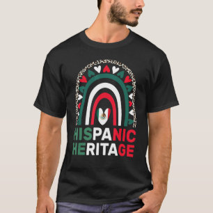 Mexican Flag Hispanic Heritage Month Mexico T-Shirt