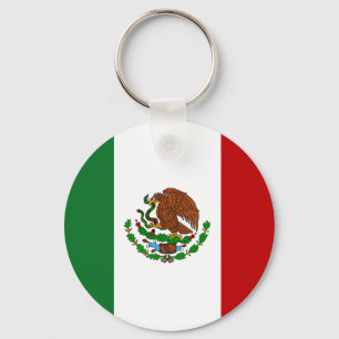 Mexican Flag Key Ring