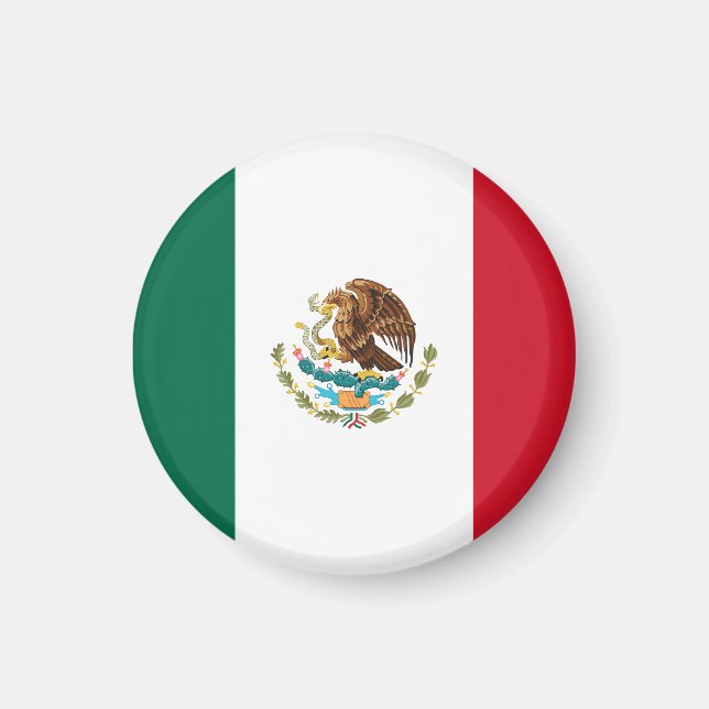 Mexican Flag Magnet (Front)
