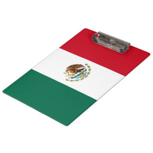 Mexican Flag (Mexico) Clipboard