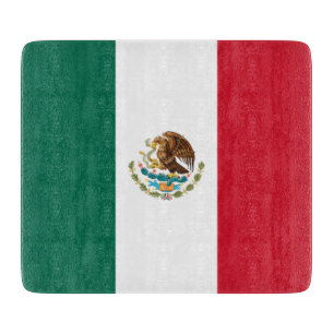 Mexican Flag (Mexico) Cutting Board