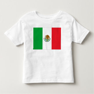 Mexican Flag Mexico Flag Kids Toddler T-Shirt