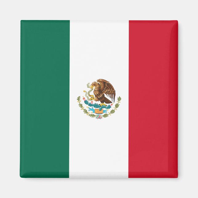 Mexican Flag (Mexico) Magnet (Front)