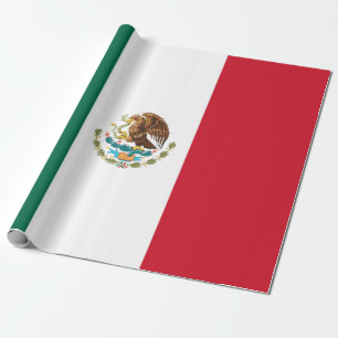 Mexican Flag (Mexico) Wrapping Paper