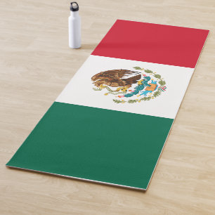 Mexican Flag (Mexico) Yoga Mat