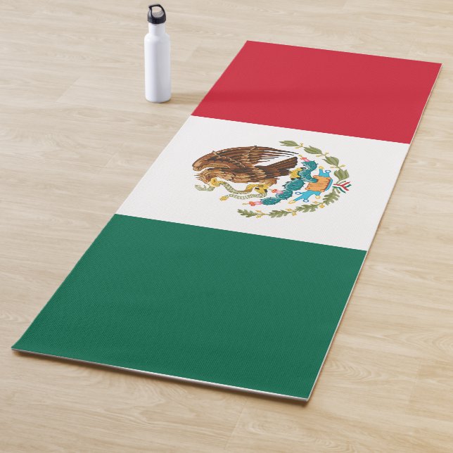 Mexican Flag (Mexico)  Yoga Mat (In Situ)