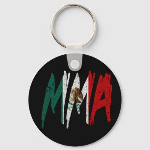 Mexican Flag MMA Key Ring