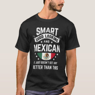 Mexican Flag Native Pride  Mexico Mexican Roots T-Shirt