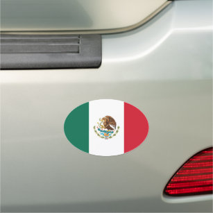 Mexican flag of Mexico custom bumper decal