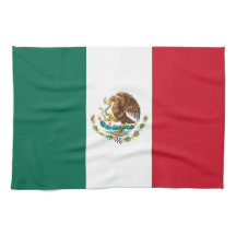 Mexican Flag of Mexico Tricolor Golden Eagle
