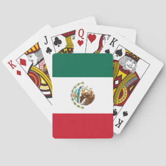 Mexican Flag Playing Cards