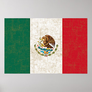 MEXICAN FLAG Poster