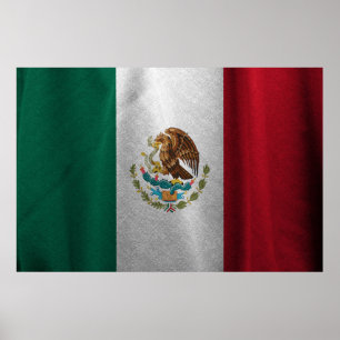 Mexican Flag Poster