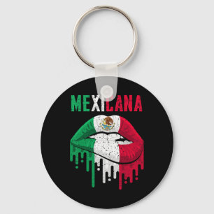 Mexican Flag Shirt Girl Women Kids Toddler Mexican Key Ring