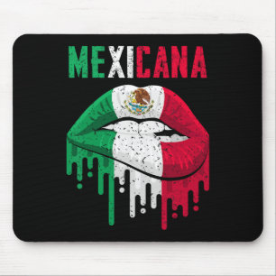 Mexican Flag Shirt Girl Women Kids Toddler Mexican Mouse Pad