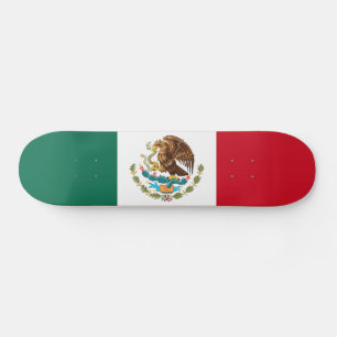 Mexican Flag Skateboard