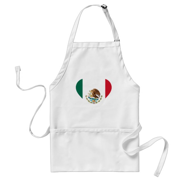 Mexican flag standard apron (Front)