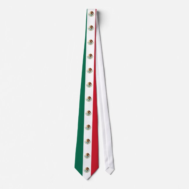 Mexican flag Tie (Front)