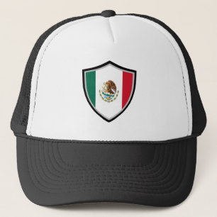 Mexican flag trucker hat