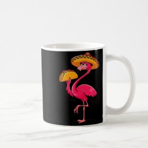 Mexican flamingo tacos cute cinco de mayo fiesta coffee mug