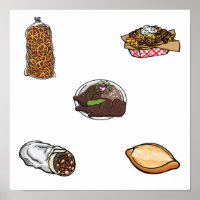 Mexican food collection
