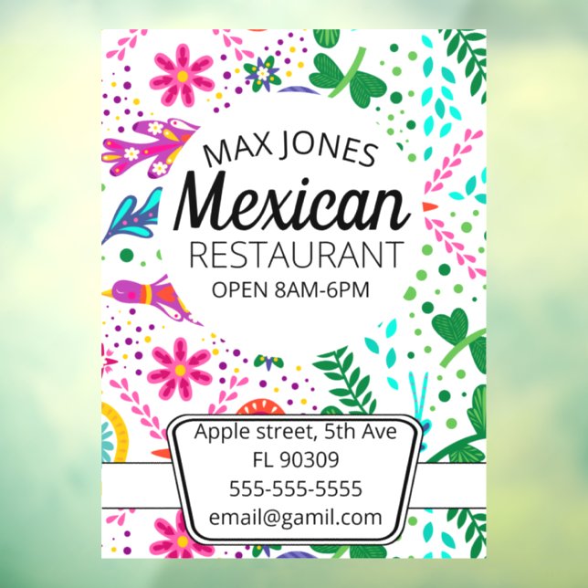 Mexican food fruit deli market fold craft business (Sheet 3)