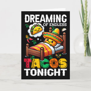Mexican Food Funny Cinco De Mayo Card