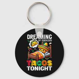 Mexican Food Funny Cinco De Mayo  Key Ring