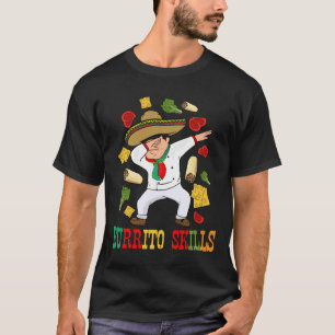 Mexican Food Lover Men Burrito Chef Gift Burrito T-Shirt