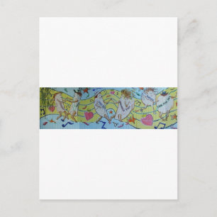 MEXICAN FOOD POSTCARD