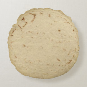 Mexican Food Tortilla Round Cushion