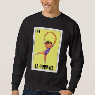 Mexican for Gymnasts  La Gimnasta Kids 1 Sweatshirt