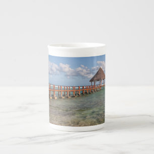 Mexican gazebo bone china mug