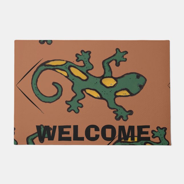 Mexican Gecko   Style Tile Floor Mat (Front)