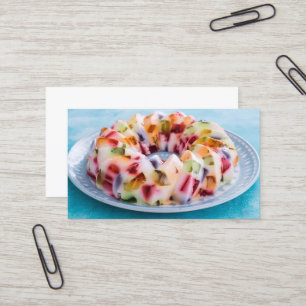 Mexican gelatina business card