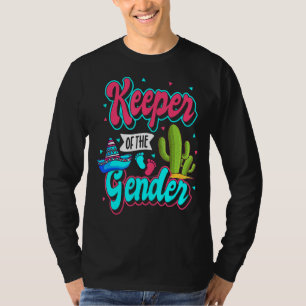 Mexican Gender Reveal Cinco de Mayo Baby Shower Pa T-Shirt