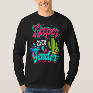 Mexican Gender Reveal Cinco De Mayo Baby Shower Pa T-Shirt