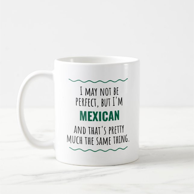 Mexican Gift Mexico Theme Coffee Mug (Left)