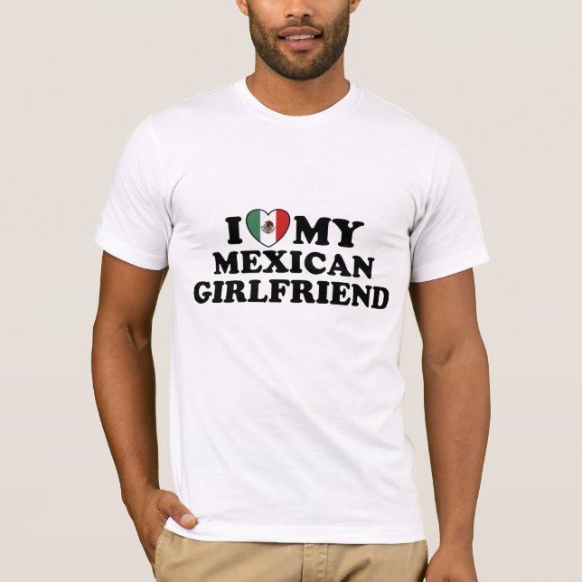 Mexican Girlfriend T-Shirt (Front)