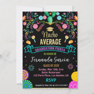 Mexican Graduation invitation party