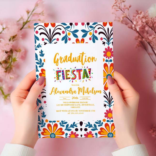 Mexican Graduation Party Invitation (Creator Uploaded)