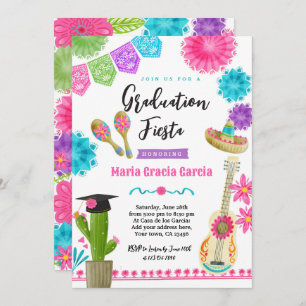 Mexican Graduation Party Invite