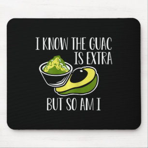 Mexican Guacamole Avocado Cinco De Mayo Mouse Pad
