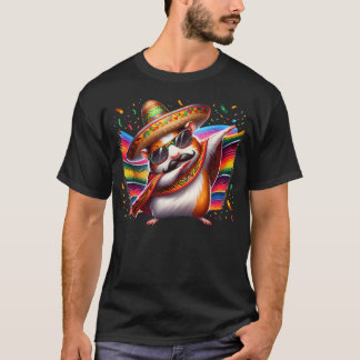 Mexican Guinea Pig Hamster Animal Party Fiesta T-Shirt