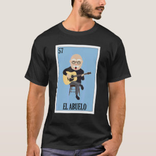 Mexican Guitar For Grandpa El Abuelo T-Shirt