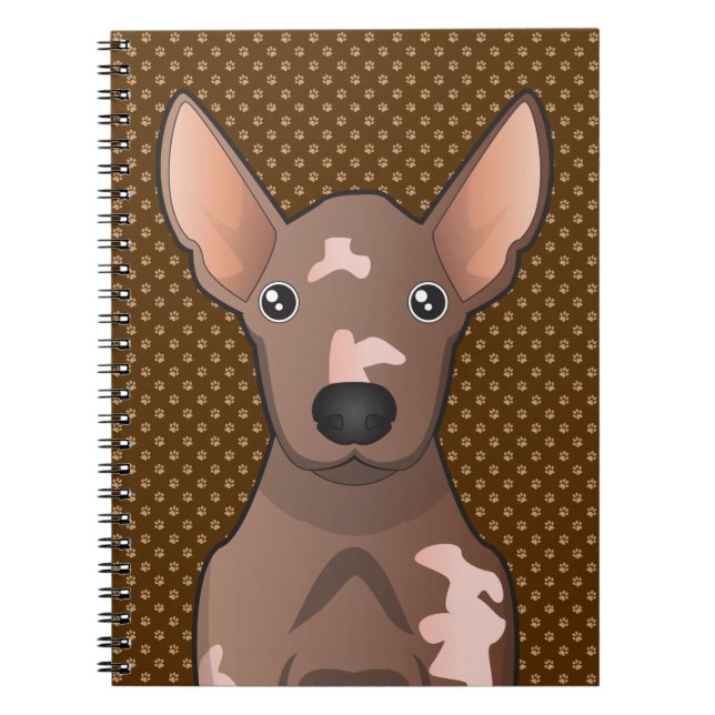 Mexican Hairless Dog (Xoloitzcuintle) Notebook (Front)