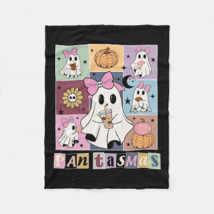 Mexican Halloween Ghost Spooky Conchas Cute Fleece Blanket