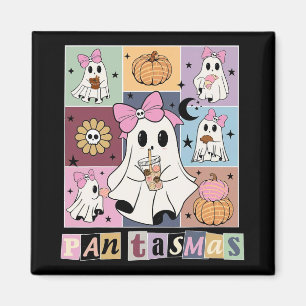 Mexican Halloween Ghost Spooky Conchas Cute Magnet