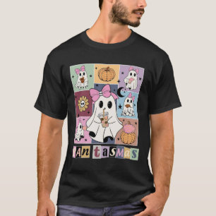 Mexican Halloween Ghost Spooky Conchas Cute  T-Shirt